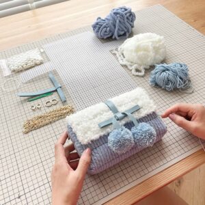 công đoạn làm túi handmade bằng sợi len